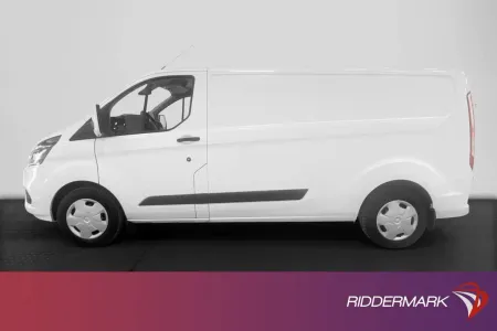 Ford Transit Custom L2 130hk Värmare Dragkrok V-inredd Moms